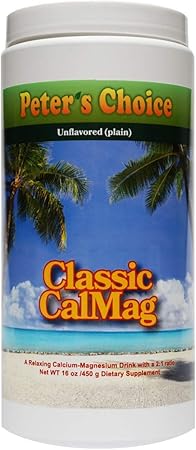 Amazon Com Classic Cal Mag Powder Original 2 1 Formula 16oz 60 Servings Stress Sleep Support Muscle Relaxation Leg Cramp Aid Healthy Bones Teeth Nerves Made In The Usa By Peter Gillham S Life Essentials Health Personal