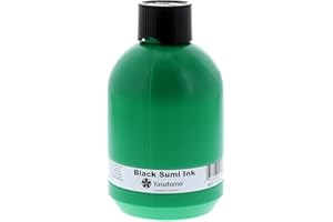 Yasutomo Black Sumi Ink (Bokuju) 12 oz.