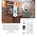 LeDoux Waters Water Filter Dispenser-64Cup Large 4Gallon Countertop Filter System Transform Tap Water to Premium Crystal Clear Alkaline Mineral Drinking Water-Exclusive 8Step Purification System