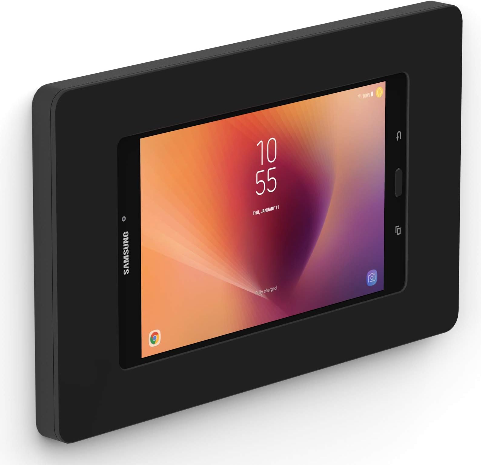 VidaMount Black On-Wall Tablet Mount Compatible with Samsung Galaxy Tab A 8.0 (2017)