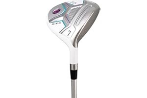 RIFE GOLF Women's Rife 812s Offset Golf 7 Wood Golf Club, Right Handed Premium Ultra Forgiving Ladies Flex Graphite Shaft with Tour Velvet Grip