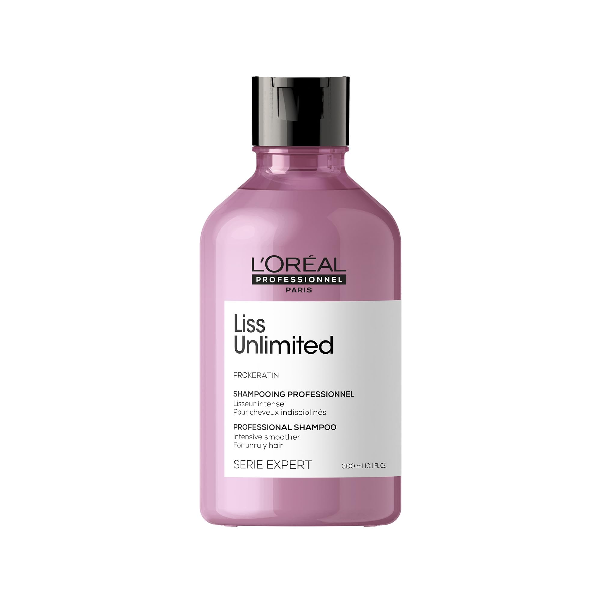 L’Oréal Professionnel Shampoo, For Rebellious & Frizzy Hair , Serie Expert Liss Unlimited, 300 ml