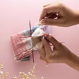 KnitPro Zing Double Pointed Needles 6" 4.00mm — Aluminum, FSC Packaging view 5