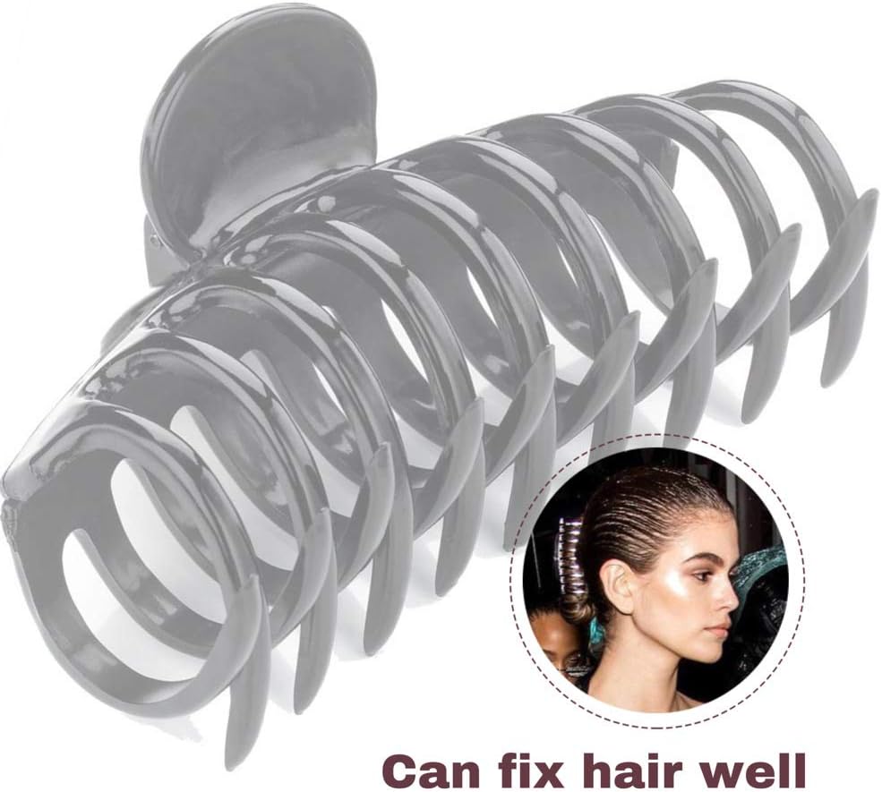 Hanyousheng 6 Pcs Flower Claw Clips, Flower Hair Clips, Nonslip Flower Claw Clips - Image 5