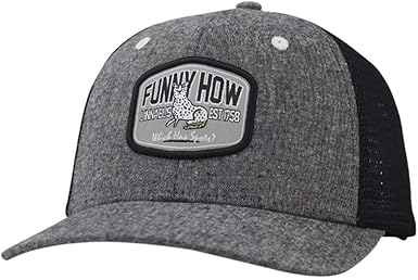 short brim trucker cap