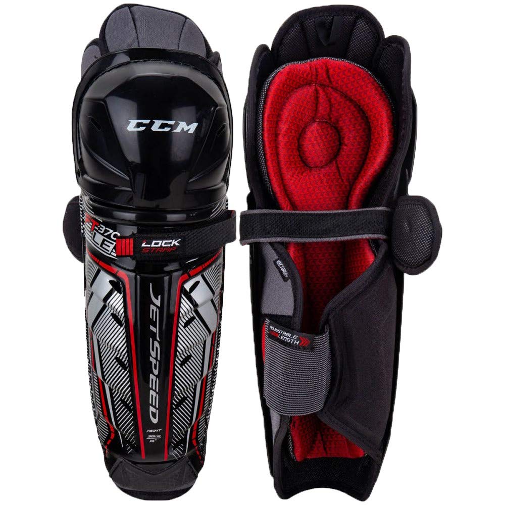 CCM JetSpeed FT350 Hockey Shin Guards Senior Sports & Fitness