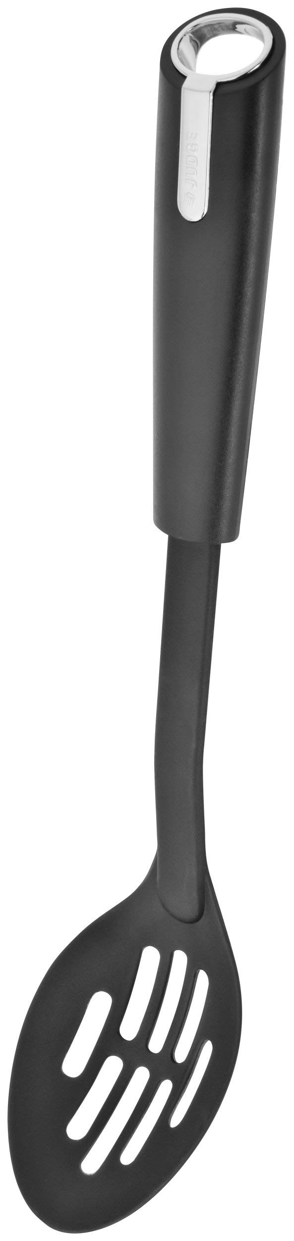 Judge Black Satin Tools, Nylon End Slotted Spoon — image 1