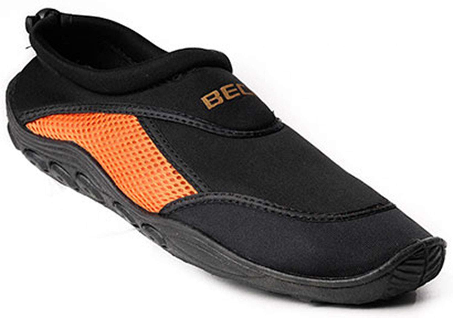 Beco Bathing Tideland Beach Aqua Surfing Shoes - Orange/Black, Size 38 — image 1