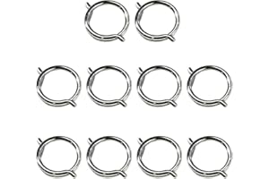 Ioensy 10Pcs Shears Spring Duck Goose Chicken Bone Scissors Components in Twist Scissors Parts, L