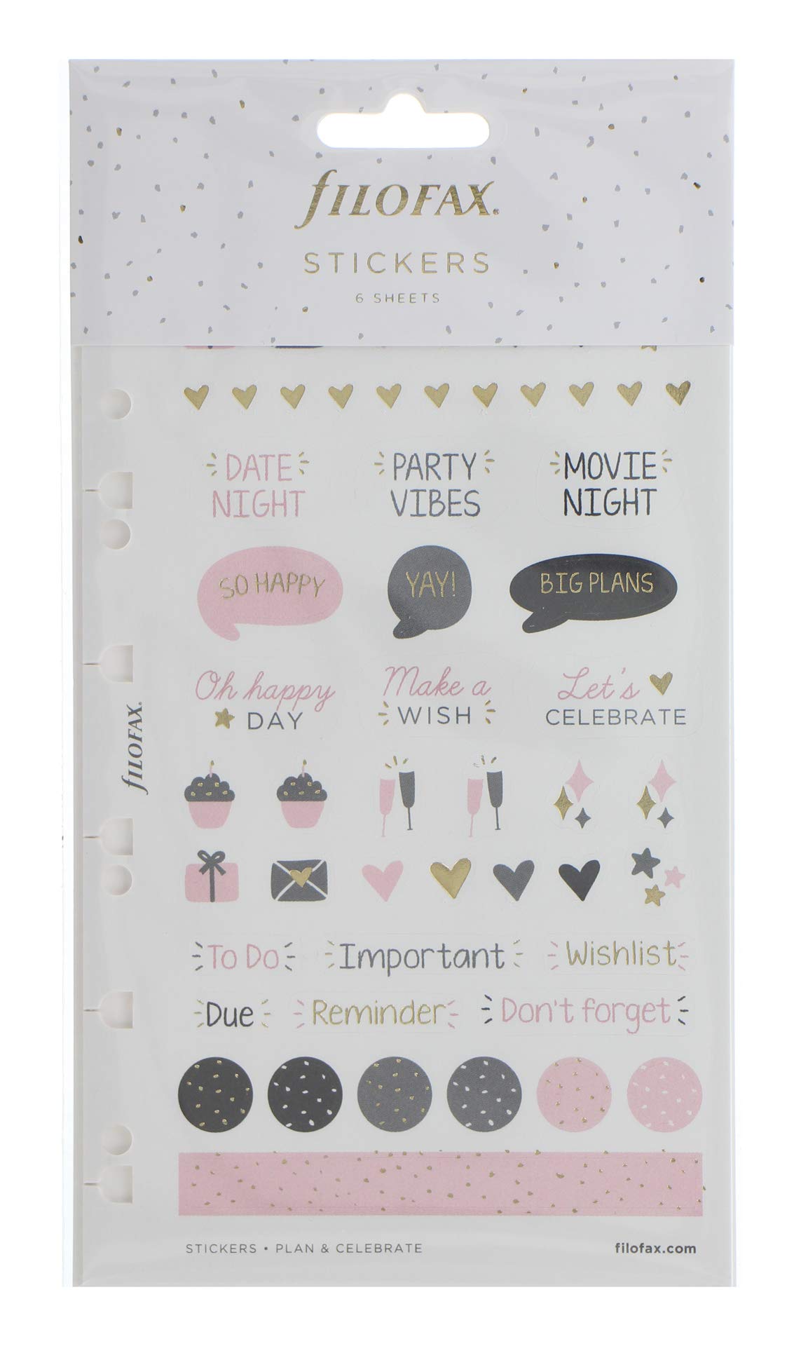 Confetti Stickers Multi
