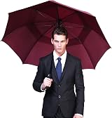 G4Free Golf Umbrella 55/63/69/72/80in Windproof Double Canopy Auto Open view 3