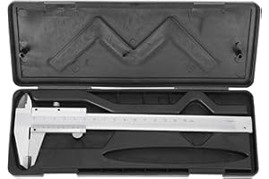 Vernier Caliper, Slide Caliper Micrometer Caliper, 0-150mm Carbon Steel Measuring Tool, for Length Depth Thickness Inner Oute
