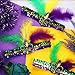 WILLBOND Mardi Gras Fluer Di Lis Headband, Sequin Headband for New Orleans Masquerade Mask Party Faux Feather Fascinators Purple Yellow Green Faux Feather Headband Cocktail Headwear Adjustable