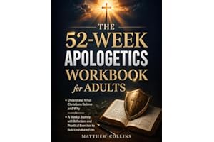 The 52-Week Apologetics Workbook for Adults: Understand What Christians Believe and Why | A Weekly Journey with Reflections a