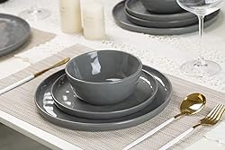 Famiware Mars Plates and Bowls Set, 12 Pieces