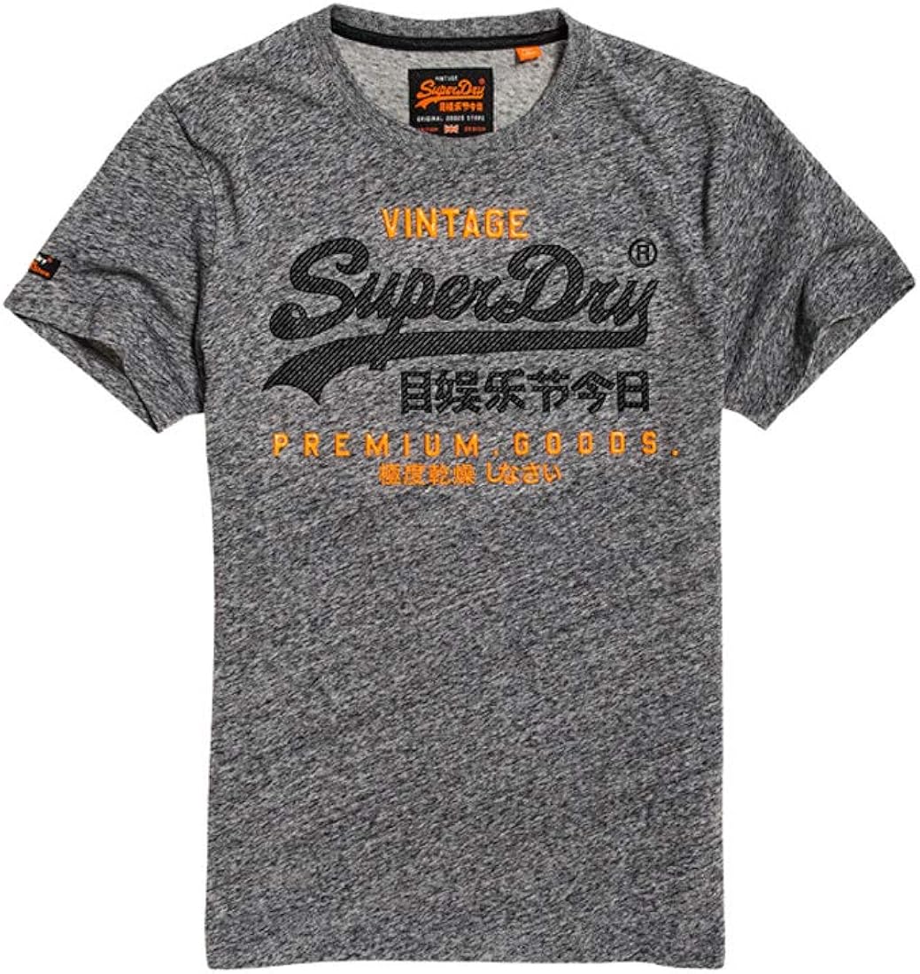 Superdry Men's Premium Goods Duo Tee T Shirt Amazon.co.uk Clothing