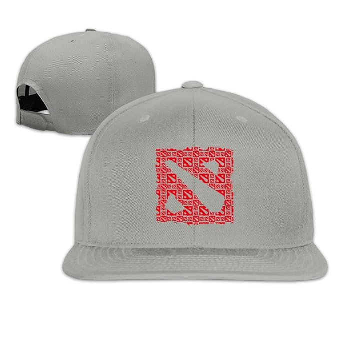 Amazoncom Manwoman Cool Dota Logo Dota 2 Baseball Hat Ash