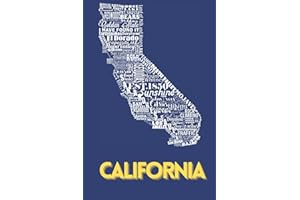 State of California Journal Souvenir Notebook