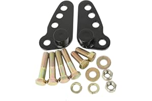 TCMI 1-2" Or 1-3" Rear Adjustable Lowering Kit Fits For 02-16 Harley Touring Bikes/Street Glide/Electra Glide/Ultra Glide/Road King with Hard Saddlebags Only/Standards 2002 2003-2014 2015 2016