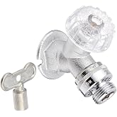 Woodford 24P1/2 Model 24 Chrome Wall Faucet, P 1/2 Inlet