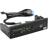 KKmoon Sunshine-Tipway STW 5.25" Internal Card Reader Dashboard Multifunction Multimedia PC Front Panel Support USB 3.0 CF XD MS M2 TF