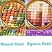 URSKYTOUS [100% Square Full Diamonds] Diamond Embroidery Kit Dinosaur Mosaic Crystal 5D Cross Stitch Diamond Painting DIY Sticker Decor Paintings for Adults,12