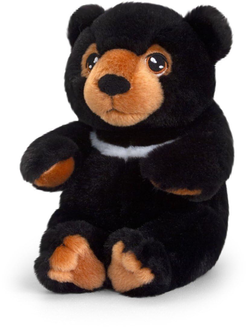 Deluxe Paws Plush Cuddly Soft Eco Toys 100% Recycled (Black Bear) โ image 1