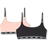 Hugo Womens 2-Pack Repeat Logo Cotton Stretch Bralettes