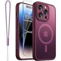 ROYBENS for iPhone 14 Pro-Max Matte Clear Case
