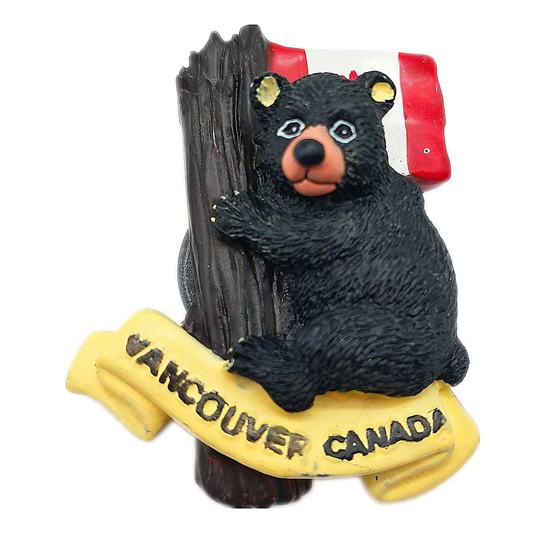 Hqiyaols Souvenir Castor Vancouver Canadá Refrigerador 3D Imán de ...