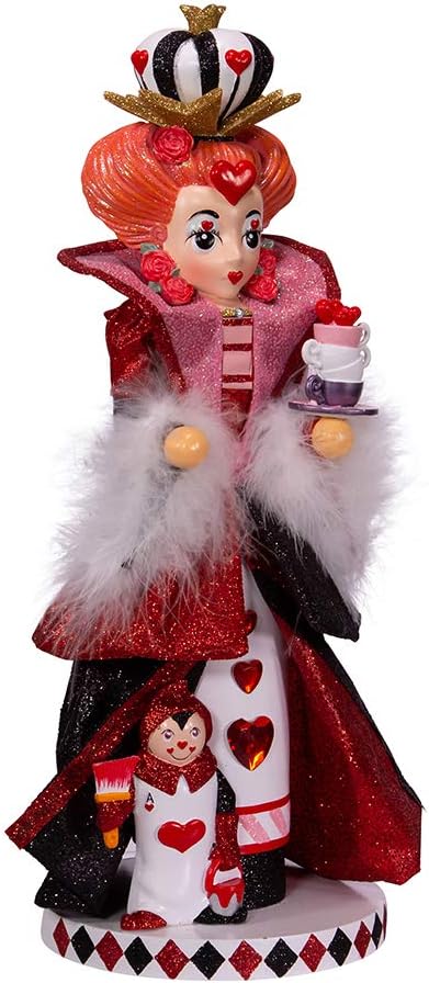 Nutcrackers - Kurt S. Adler 17.5-Inch Hollywood Queen of Hearts Nutcracker, Multi