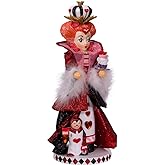 Kurt S. Adler 17.5-Inch Hollywood Queen of Hearts Nutcracker