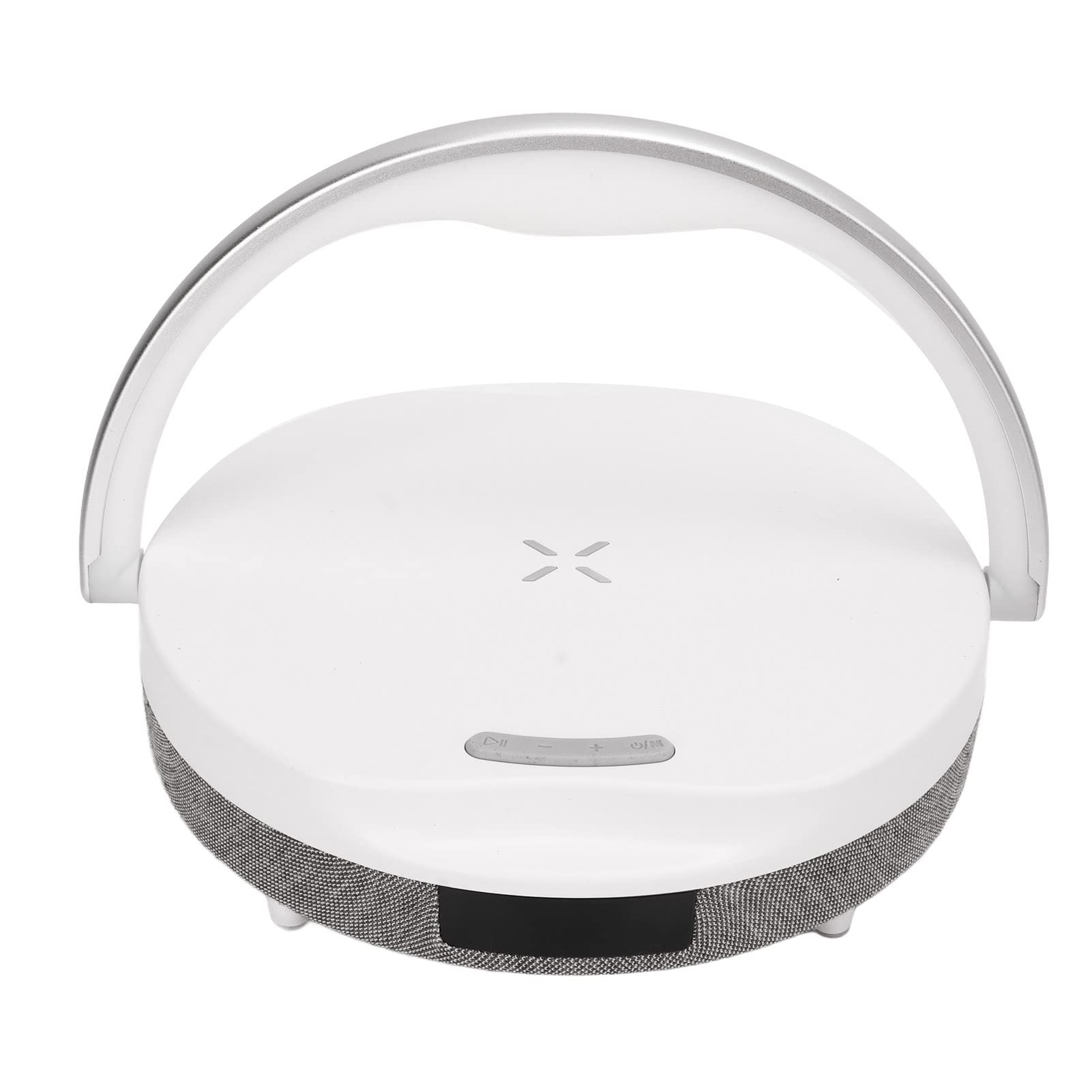 LED Night Light, Dimmable Music Bedside Lamp with Wireless Charger, Touch Lamps for Bedroom Nightstand, Bedside Table Lamp with Bluetooth Speaker and Phone Holder Function