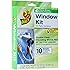 Duck Brand Indoor 10-Window Shrink Film Insulator Kit, 62-Inch x 420-Inch, 286216
