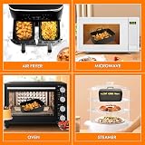 YQL Thickened Silicone Air Fryer Liners 19.5x12.7x9cm Ninja 7.6L AF300UK view 8