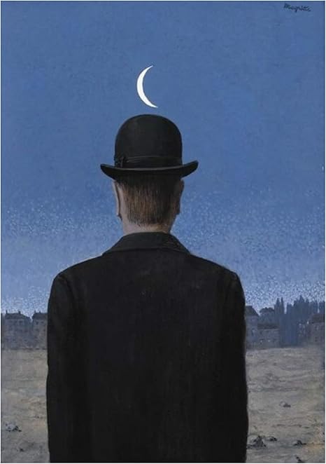 Amazon キャンバスに印刷する人の子ルネ マグリット壁にキャンバスの絵画ポスターとプリントリビングルームの壁の芸術家の装飾3x19 7x27 6in 50x70cm フレームなし ウォールステッカー オンライン通販