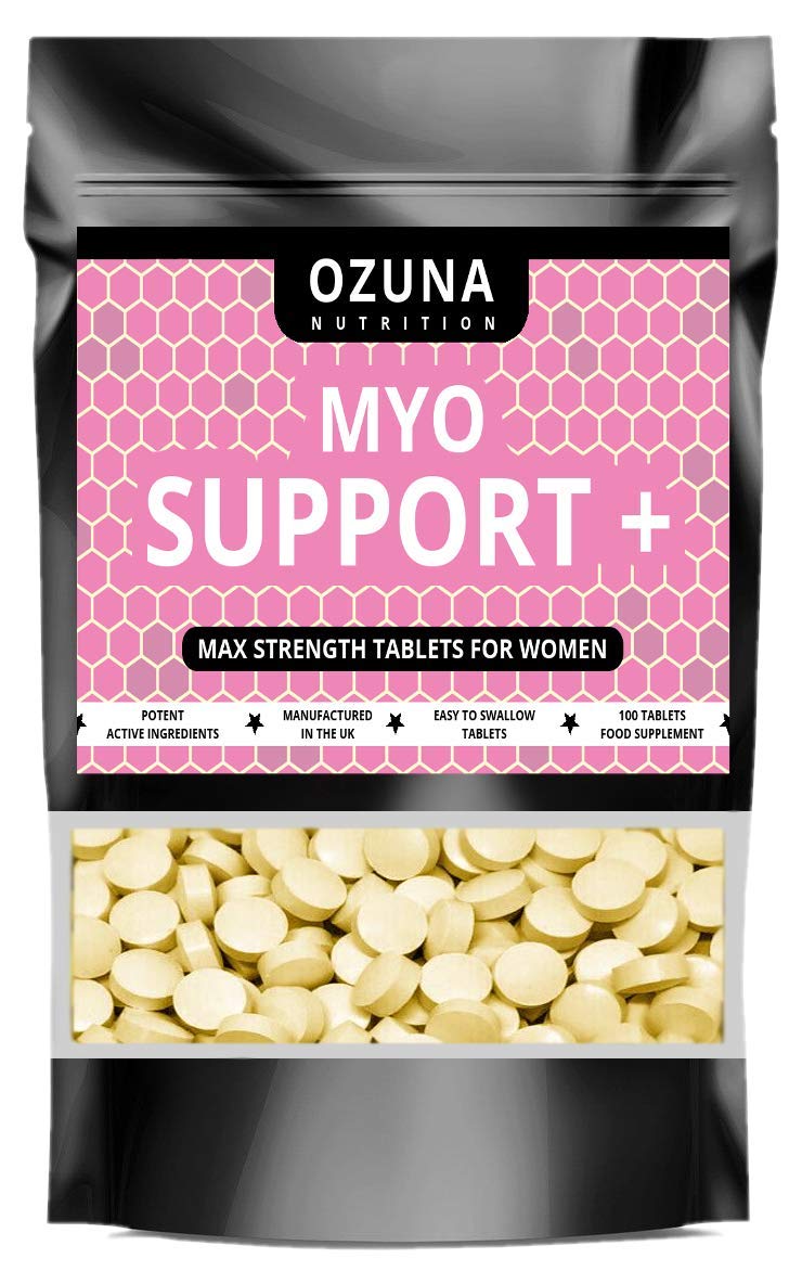 Myo-Inositol PCOS Supplement – Supports Hormonal Balance & Ovulation – 100 Tablets – Fertility Supplements, Weight Management, Insulin Resistance Support for Women