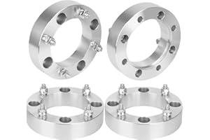 JiiinMiiin 1.5 inch 38mm 4x137 ATV Wheel Spacers with 110mm Hub Bore & 10x1.25 Studs, Compatible with Can-Am Bombardier UTV, 