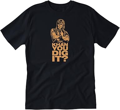 Amazon Com Tshirt Laundry Khan You Dig It Star Trek Adult Tshirt Clothing amazon com