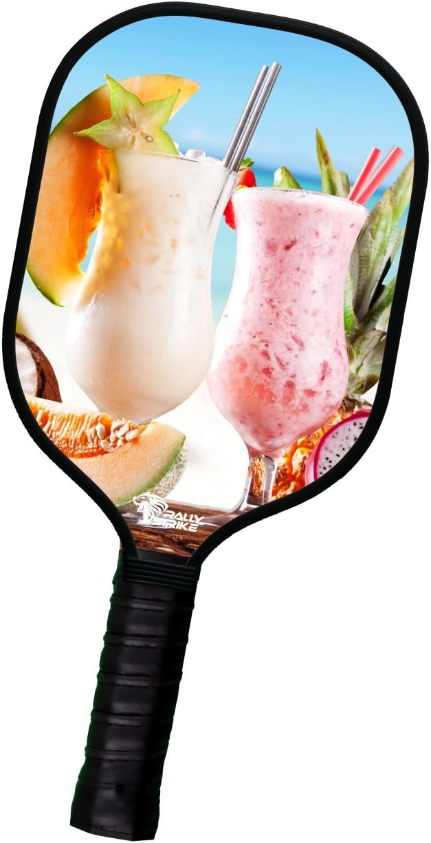 Pickleball Paddle Tropical Cocktails Design (RSC Composite