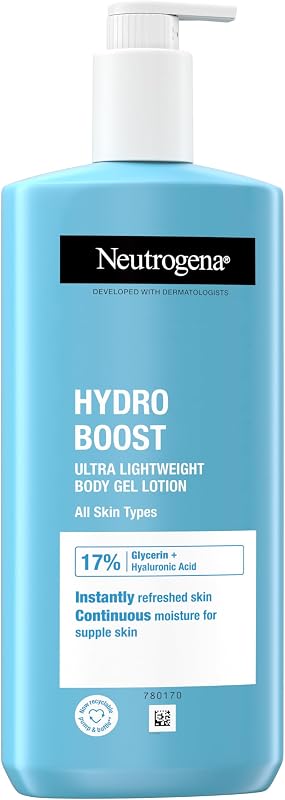 Hydro Boost - Crema idratante ultra leggera con acido ialuronico, per pelli normali e secche, 400 ml — foto 8 di 8