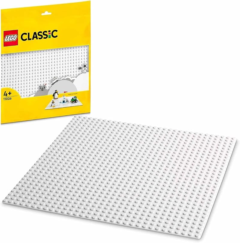 LEGO 11026 Classic White Baseplate 32x32 Building Plate