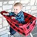 Car Seat Cover for Babies, Nursing Cover, Carseat Canopy - Red Plaid
