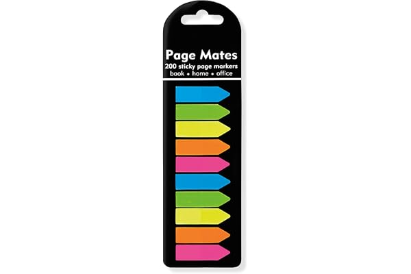 Neon Arrows Page Mates (Set of 200 Sticky Notes)