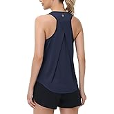 baleaf Women's Workout Tops Racerback Sleeveless Running Athletic Tank Tops Quick Dry Shirts for Sports Gym Exercise