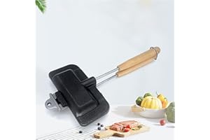 Hot Sandwich Maker and Hot Dog Toaster - Double-Sided Baking Pan, Frying Pan, Grilled Cheese Maker, Nonstick Flip Grill Pan f
