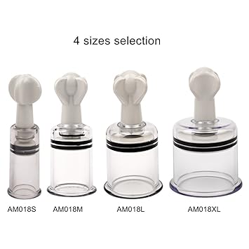 Brust Massage, Stimulierung Enhancer Nippel Saug Sucker Pump 4 Größen