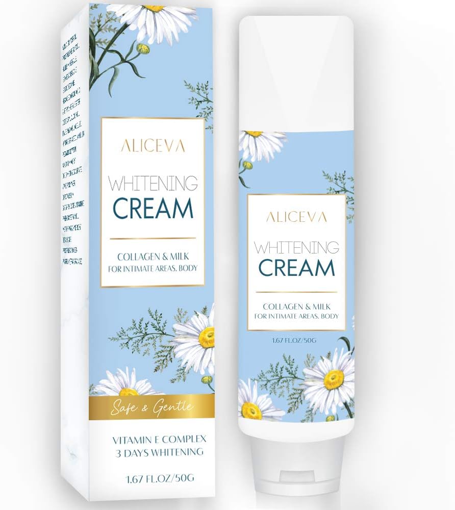 Aliceva Underarm Whitening Cream, Armpit Deodorant Cream, Body Pigmentation Relief Cream, Underarm Repair Whitening Cream, Lighten & Brighten Elbow, Bikini, Private and Sensitive Areas