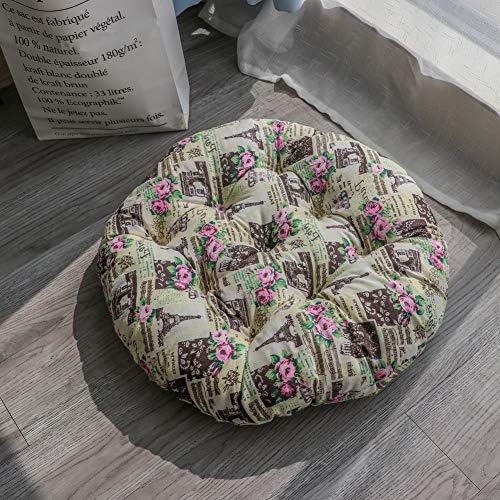 WWjie Tatami Cushion Indoor Outdoor Deep Seat Chair Cushion Garden Office Car Round Chair Pad (Color : I, Size : 50X50cm)