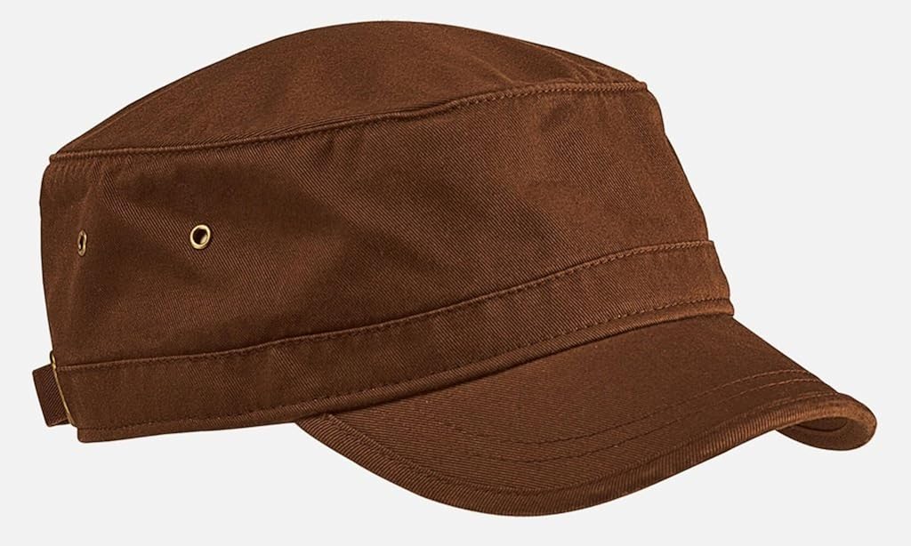 econscious SWEET-250 100% Organic Cotton Twill Adjustable Corps Hat, Black: Clothing
